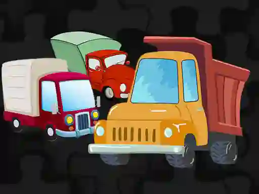 Gra Cartoon Truck Jigsaw w Internecie