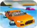 Gra Crazy Water Surfing Car Race w Internecie