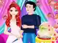 Gra Mermaid Girl Wedding Cooking Cake w Internecie