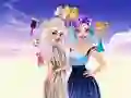 Gra Fashion Showdown Ellie and Villain Quinn w Internecie