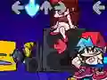 Gra Friday Night Funkin vs Geometry Dash w Internecie