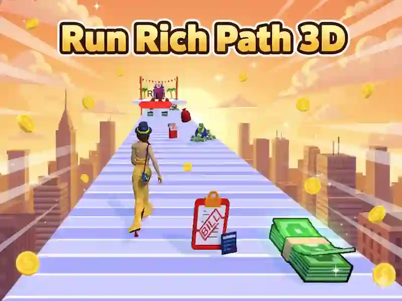 Gra Run Rich Path 3D w Internecie