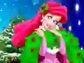 Gra Ariel The Little Mermaid Christmas Dres Up w Internecie