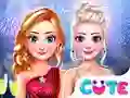 Gra Frozen Princess New years Eve w Internecie