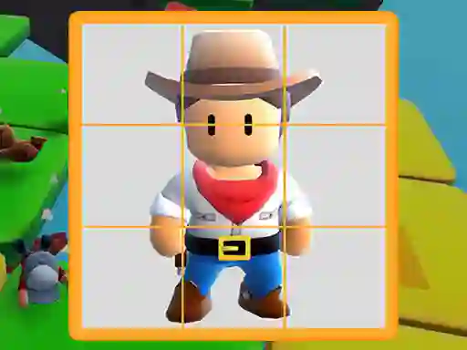 Gra Stumble Boys Sliding Puzzle w Internecie
