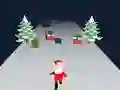 Gra 3D Santa Run w Internecie