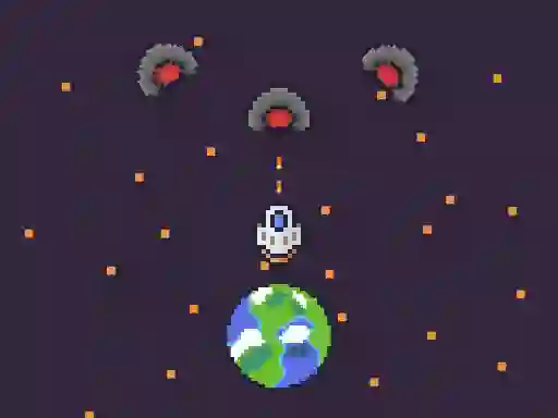 Gra Pixel Protect Your Planet w Internecie