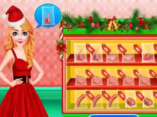 Gra Princess Christmas Shopping w Internecie