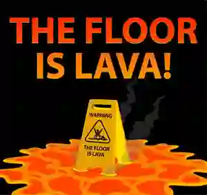 Gra The Floor is Lava w Internecie