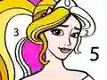 Gra Princess Coloring By Number w Internecie