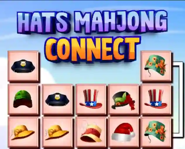 Gra Hats Mahjong Connect w Internecie