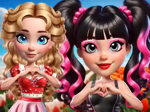 Gra Vibrant Hearts Glamour vs Punk w Internecie