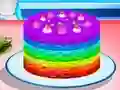 Gra Cooking Rainbow Cake w Internecie