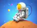 Gra Coloring Book: Spaceman Sitting w Internecie