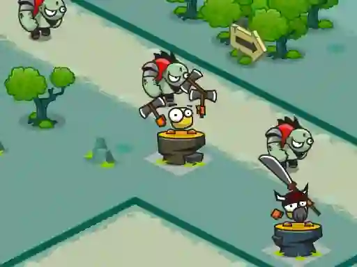 Gra King Bird Tower Defense w Internecie
