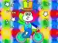 Gra Coloring Book: Monkey Rides Unicycle w Internecie