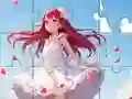 Gra Jigsaw Puzzle: White Dress Girl w Internecie