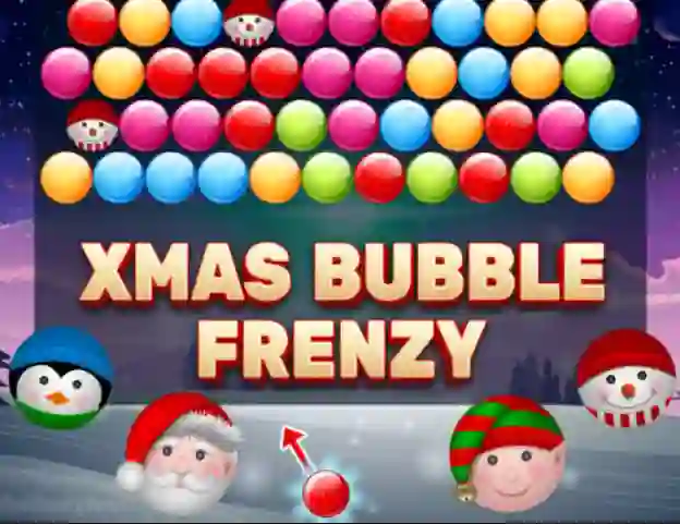 Gra Xmas Bubble Frenzy w Internecie