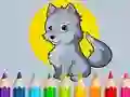 Gra Coloring Book: Wolf w Internecie