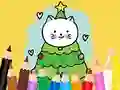 Gra Coloring Book: Cats And Christmas Tree w Internecie