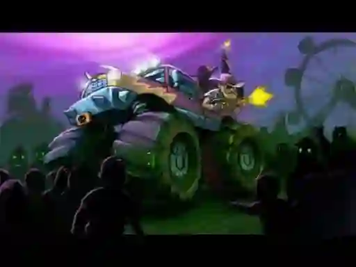 Gra Zombie Smash: Monster Truck Racing w Internecie