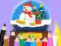 Gra Coloring Book: Christmas Crystal Ball w Internecie
