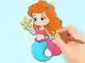 Gra Coloring Book: Beautiful Mermaid Princess w Internecie