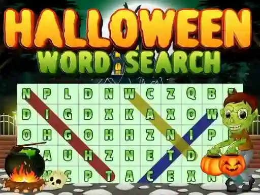 Gra Halloween Words Search w Internecie