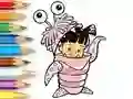 Gra Coloring Book: Monster Costume Girl w Internecie