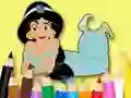 Gra Coloring Book: Princess Jasmine w Internecie