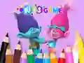 Gra Coloring Book: Cute Troll w Internecie