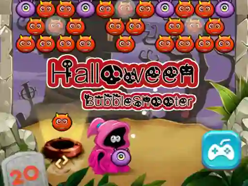 Gra Halloween Bubble Shooter w Internecie