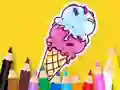 Gra Coloring Book: Cool Ice Cream w Internecie