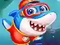 Gra Little Panda Shark Family w Internecie