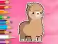 Gra Coloring Book: Cute Alpaca w Internecie
