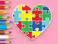 Gra Coloring Book: Heart Jigsaw w Internecie