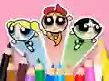 Gra Coloring Book: The Powerpuff Girls w Internecie