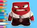 Gra Coloring Book: Inside Out Angry w Internecie