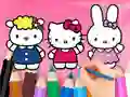 Gra Coloring Book: Hello Kitty With Friends w Internecie