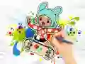 Gra Coloring Book: Toca Boca Skateboard w Internecie