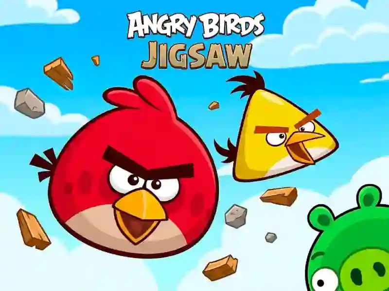 Gra Angry Birds Jigsaw w Internecie