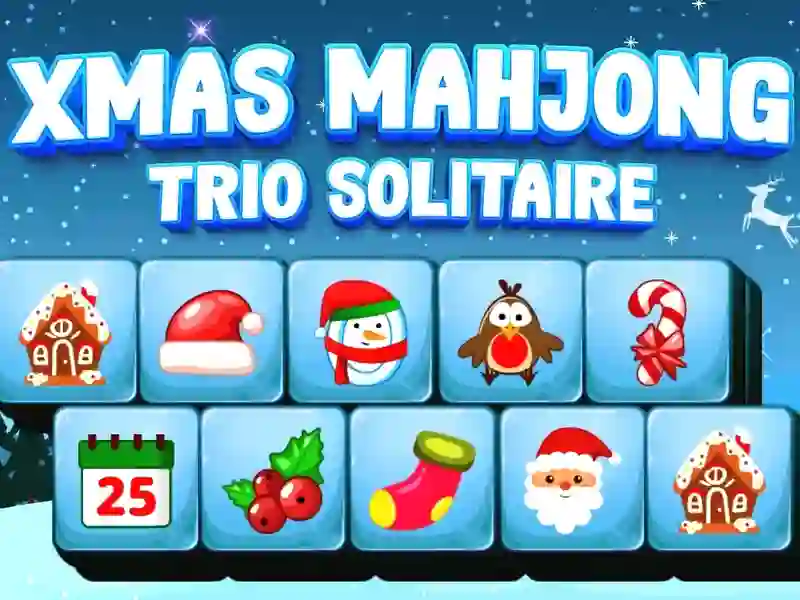 Gra Xmas Mahjong Trio Solitaire w Internecie