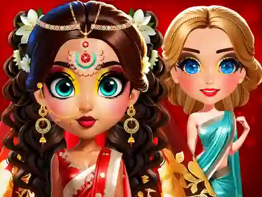 Gra Asoka Makeup Indian Bride w Internecie