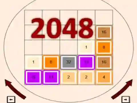 Gra 2048 w Internecie