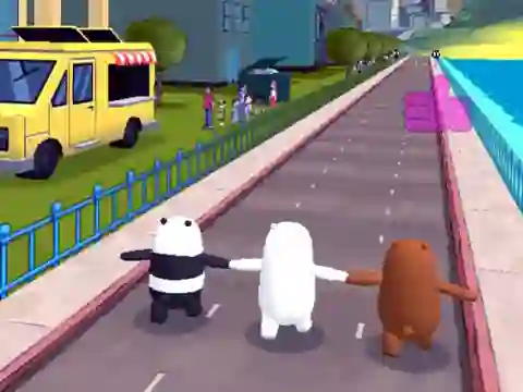 Gra We Bare Bears Bear Parkour w Internecie