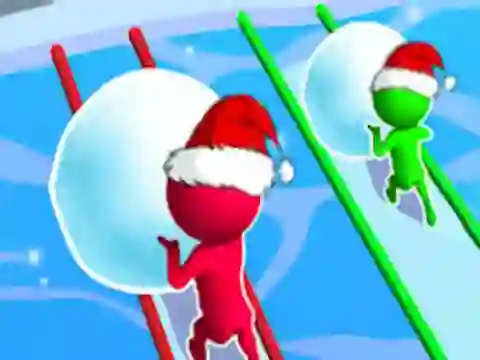 Gra Snow Race: Christmas Runner w Internecie