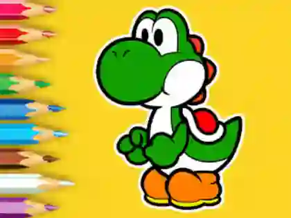 Gra Coloring Book: Yoshi Fishing Day w Internecie