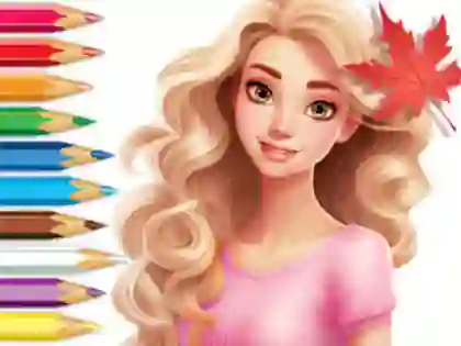 Gra Coloring Book: Barbie Autumn Tale w Internecie