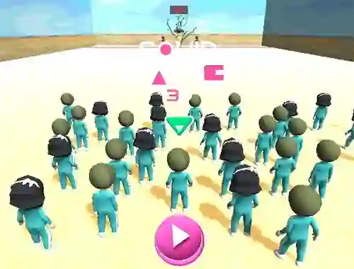 Gra Squid Game Race 3d w Internecie