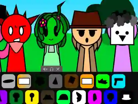 Gra Spruted (Sprunki AU) w Internecie